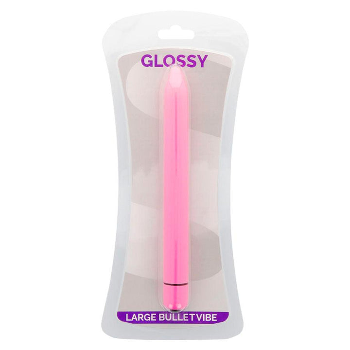 GLOSSY - SCHLANKER VIBRATOR DEEP ROSE - INTIM SPACE Online Sexshop