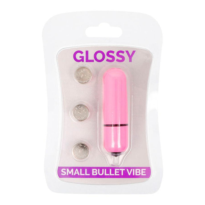 GLOSSY - SMALL BULLET VIBE DEEP ROSE - INTIM SPACE Online Sexshop