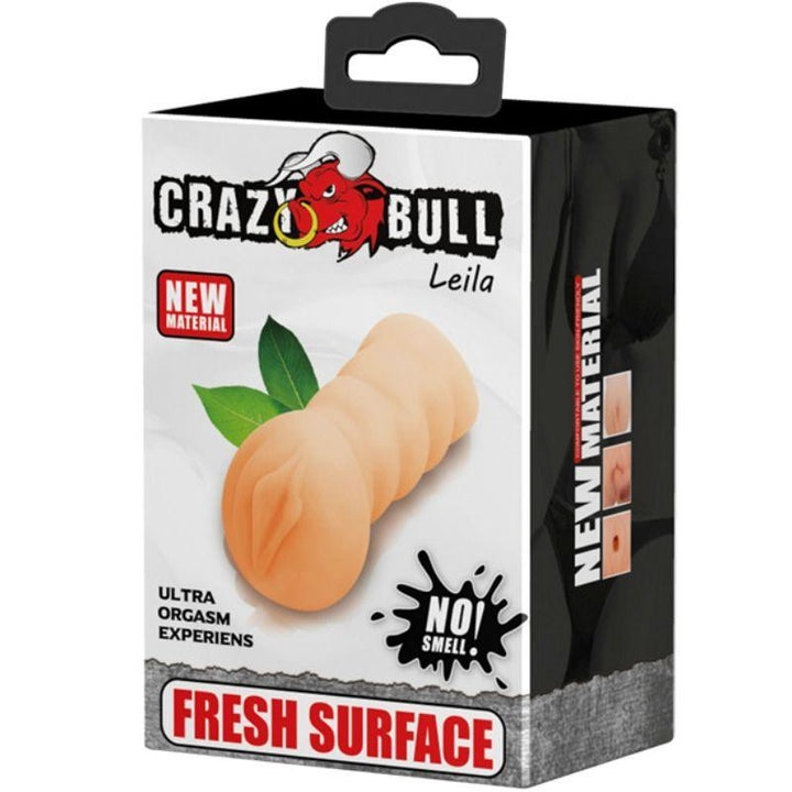 CRAZY BULL - LEILA VAGINA MASTURBADOR 13.5 CM - INTIM SPACE Online Sexshop