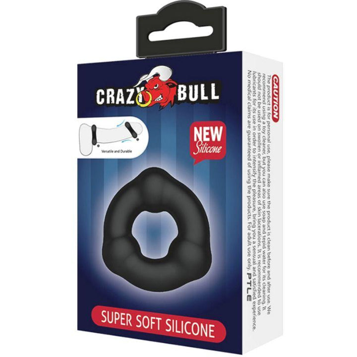 CRAZY BULL - SUPERWEICHER SILIKONRING MIT KNOCHEN - INTIM SPACE Online Sexshop