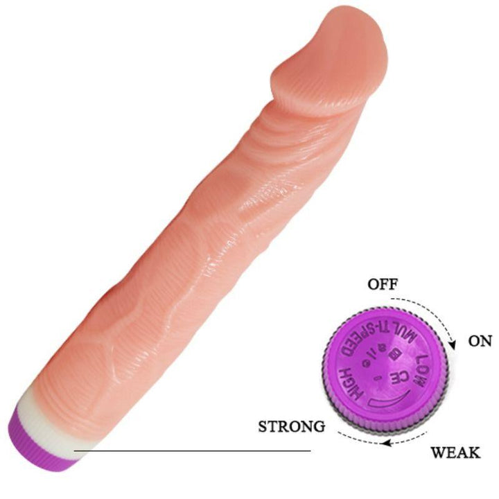 BAILE - NATÜRLICHER REALISTISCHER VIBRATOR 22 CM - INTIM SPACE Online Sexshop