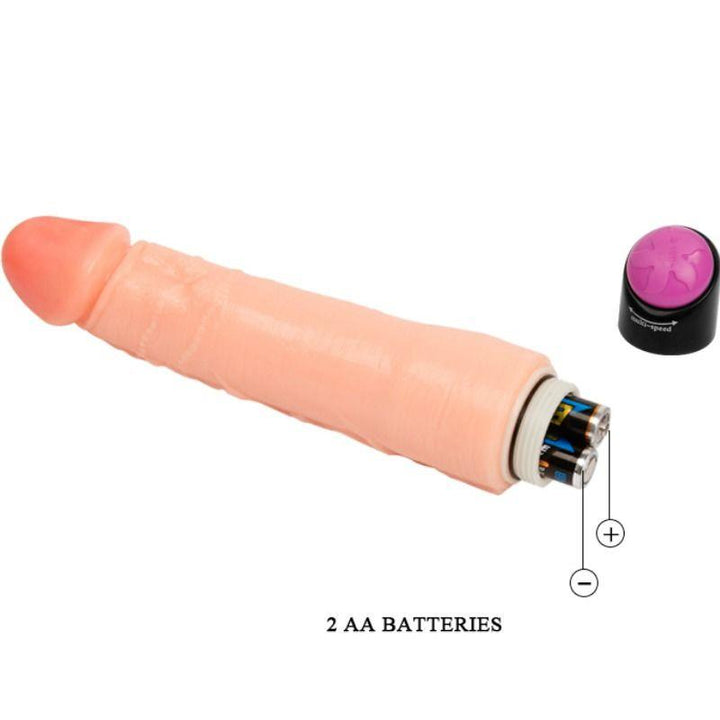 BAILE - FLEXIBLER REALISTISCHER VIBRATOR 25 CM - INTIM SPACE Online Sexshop