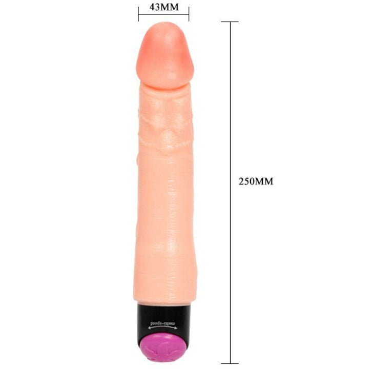 BAILE - FLEXIBLER REALISTISCHER VIBRATOR 25 CM - INTIM SPACE Online Sexshop