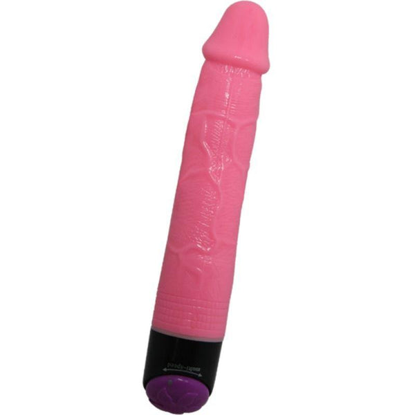 BAILE - BUNTER SEX REALISTISCHER VIBRATOR ROSA 23 CM - INTIM SPACE Online Sexshop