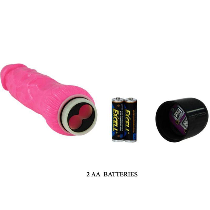 BAILE - BUNTER SEX REALISTISCHER VIBRATOR ROSA 24 CM - INTIM SPACE Online Sexshop