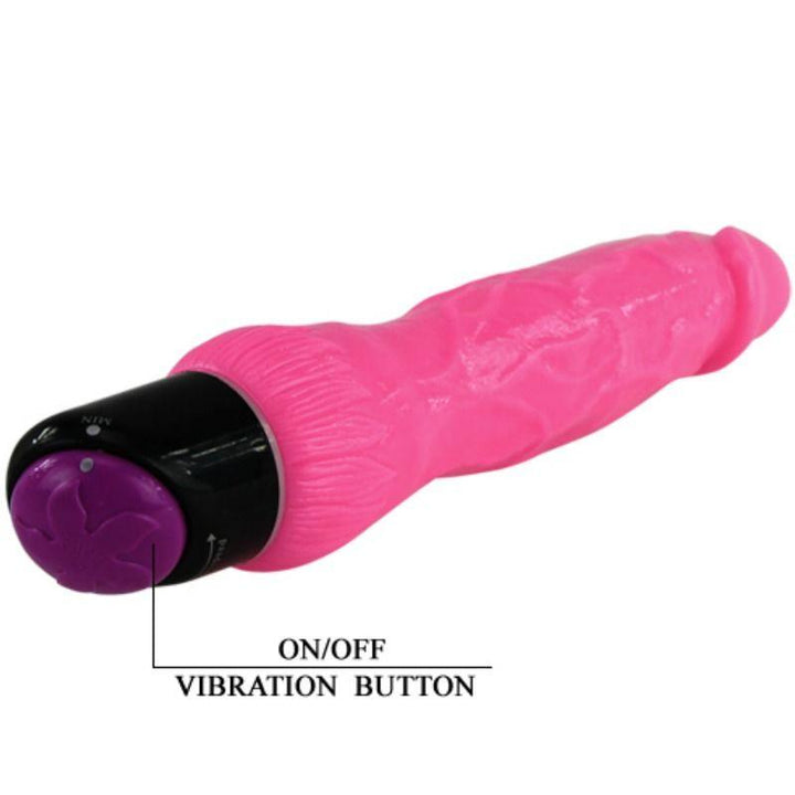 BAILE - BUNTER SEX REALISTISCHER VIBRATOR ROSA 24 CM - INTIM SPACE Online Sexshop