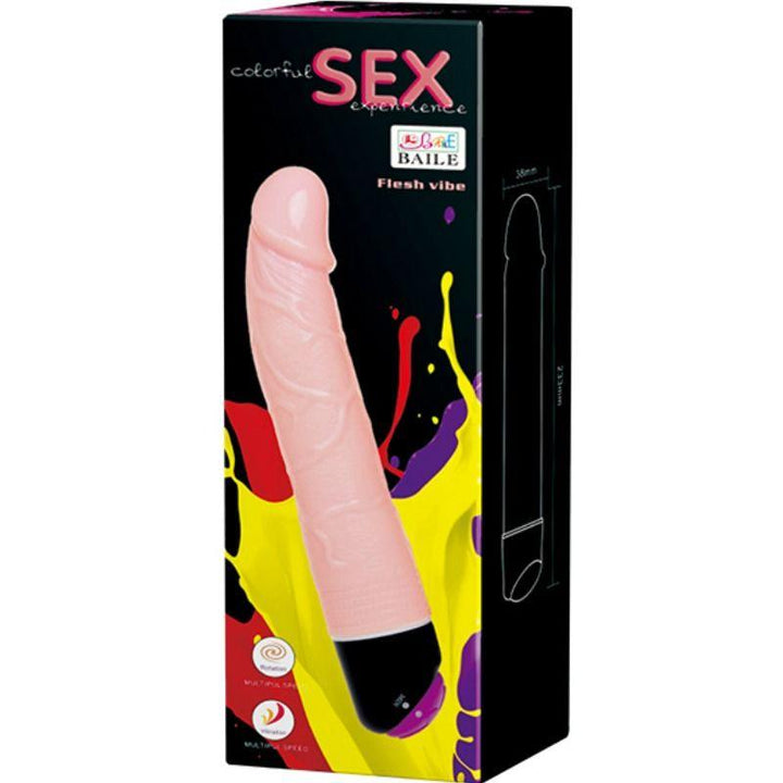 BAILE - BUNTE SEX VIBRATION UND ROTATION 24 CM - INTIM SPACE Online Sexshop