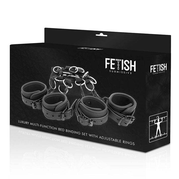 FETISH SUBMISSIVE - LUXUS-BETTBAND-SET MIT NOPRENE-FUTTER - INTIM SPACE Online Sexshop