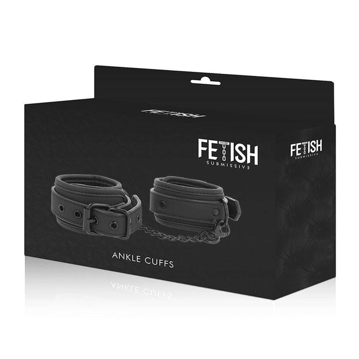 FETISH SUBMISSIVE - KNÖCHELSTZE AUS VEGANEM LEDER MIT NOPRENE-FUTTER - INTIM SPACE Online Sexshop