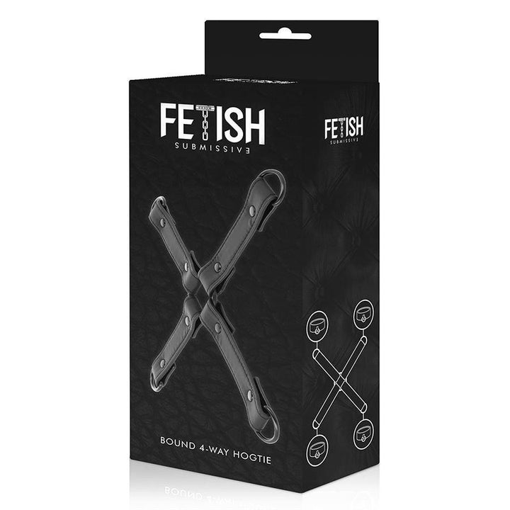 FETISH SUBMISSIVE - HANDSCHELLENVERBINDUNG AUS VEGANEM LEDER - INTIM SPACE Online Sexshop