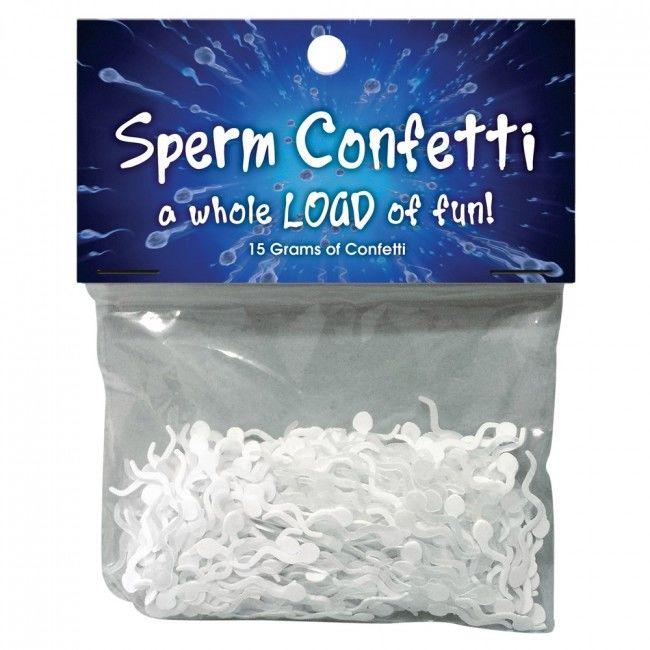 KHEPER GAMES - SPERMA-FÖRMIGES KONFETTI - INTIM SPACE Online Sexshop