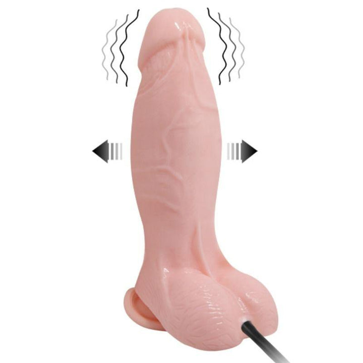 BAILE - REALISTISCHER VIBRIERENDER UND AUFBLASBARER DILDO 18.8 CM - INTIM SPACE Online Sexshop