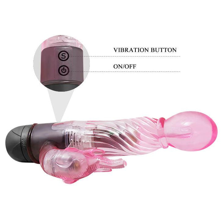 BAILE - GEBEN SIE IHNEN EINE ART LIEBHABERVIBRATOR MIT ROSA HASEN 10 MODI - INTIM SPACE Online Sexshop