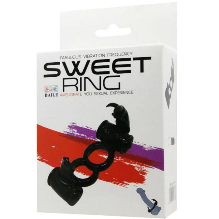 BAILE - SWEET RING DOPPELRING MIT DOPPELHASEN - INTIM SPACE Online Sexshop