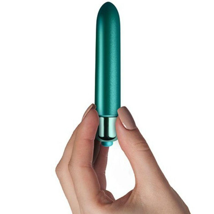 ROCKS-OFF - DIE VIBRATIONSKUGEL SCHÜTTELT DIE BERÜHRUNG SAMTIGER PFAUENBLTTER AB - INTIM SPACE Online Sexshop