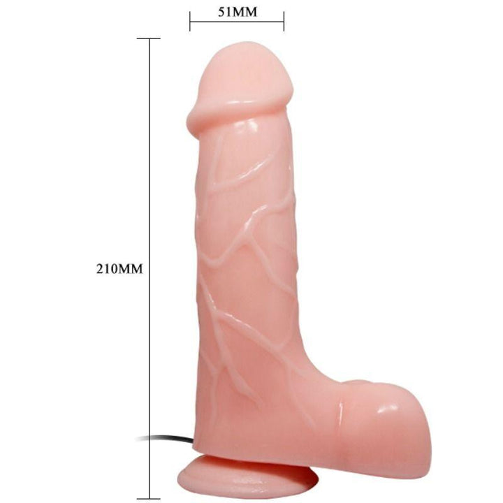 BAILE - NATÜRLICHER BARBARA REALISTISCHER VIBRATOR 21 CM - INTIM SPACE Online Sexshop