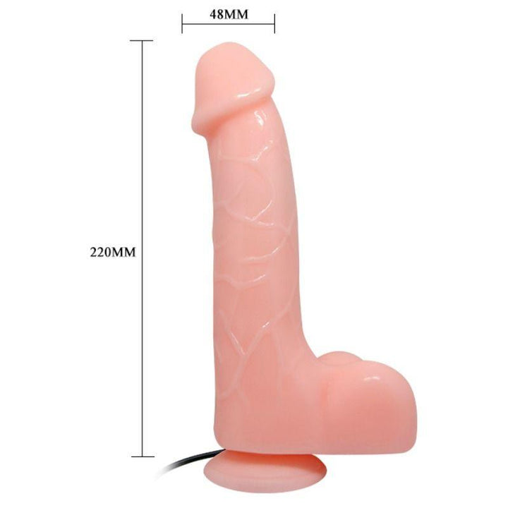 BAILE - NATÜRLICHER BARBARA REALISTISCHER VIBRATOR 22 CM - INTIM SPACE Online Sexshop