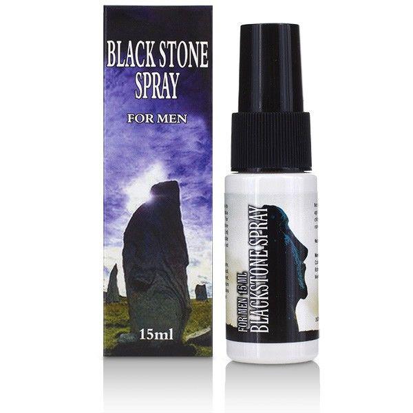 COBECO - BLACK STONE DELAY SPRAY FÜR MÄNNER 15ML - INTIM SPACE Online Sexshop