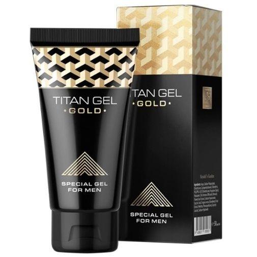 TITAN GEL - GOLD PENIS ERHÖHUNG 50ML - INTIM SPACE Online Sexshop