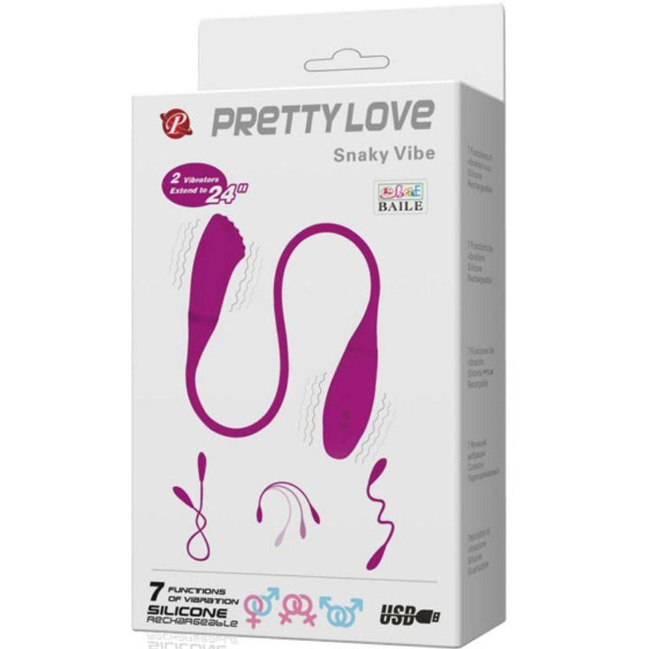 PRETTY LOVE - SMART SNAKY VIBE VIBRATOR - MOTOREN - INTIM SPACE Online Sexshop