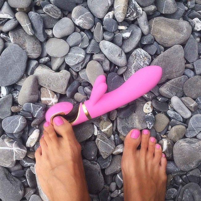 G-VIBE - G-RABBIT ROSA RAMPANT BUNNY VIBRATOR - INTIM SPACE Online Sexshop