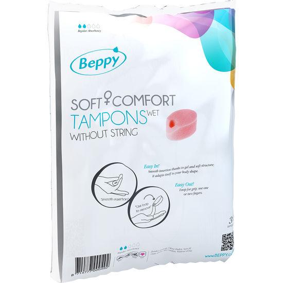 BEPPY - SOFT COMFORT TAMPONS WET 30 EINHEITEN - INTIM SPACE Online Sexshop