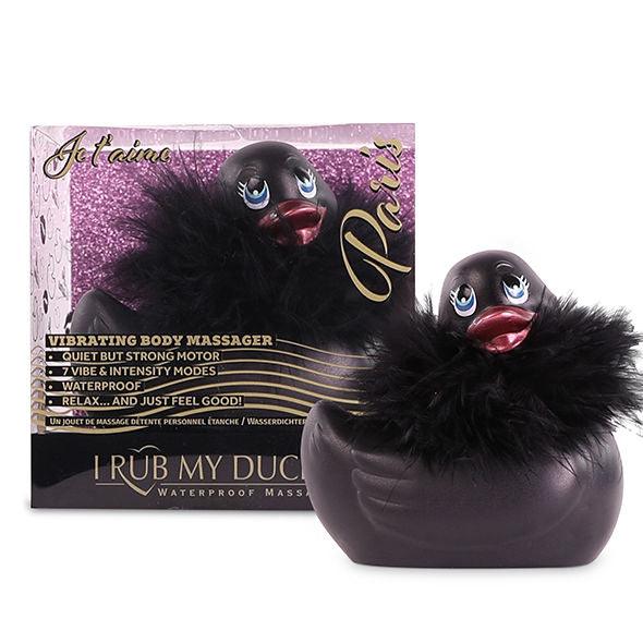 BIG TEASE TOYS - I RUB MY MY DUCKIE 2.0 - PARIS (SCHWARZ) - INTIM SPACE Online Sexshop