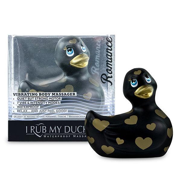 BIG TEASE TOYS - I RUB MY MY DUCKIE 2.0 - ROMANTIK (SCHWARZ - GOLD) - INTIM SPACE Online Sexshop