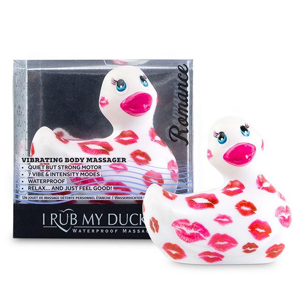 BIG TEASE TOYS - I RUB MY MY DUCKIE 2.0 - ROMANTIK (WEISS - ROSA) - INTIM SPACE Online Sexshop