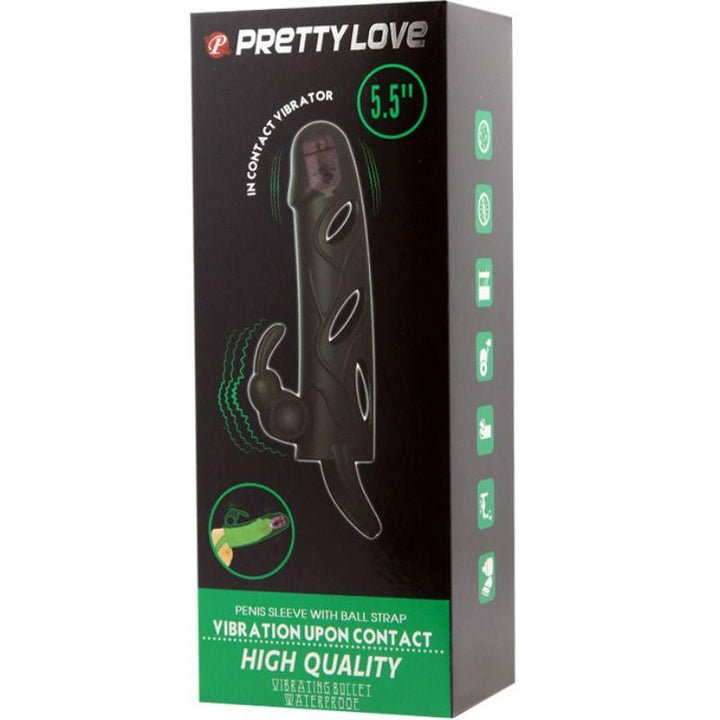 PRETTY LOVE - SILIKONHÜLLE MIT VIBRATION 14 CM 2.0 - INTIM SPACE Online Sexshop