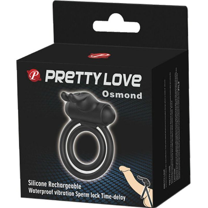 PRETTY LOVE - OSMOND VIBRATORRING AUS SILIKON - INTIM SPACE Online Sexshop