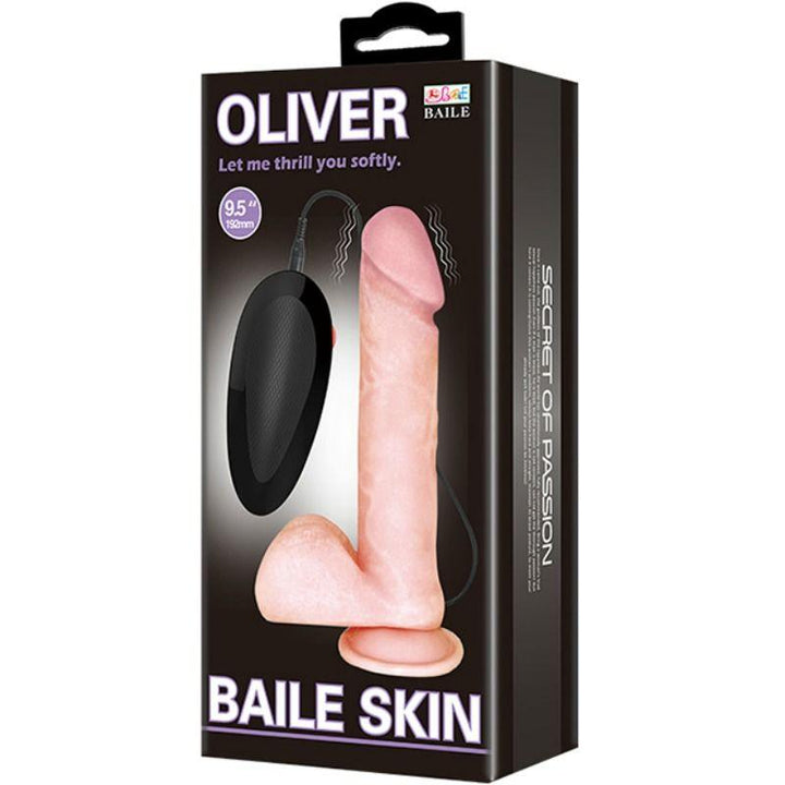 BAILE - OLIVER REALISTISCHER DILDO MIT VIBRATION - INTIM SPACE Online Sexshop