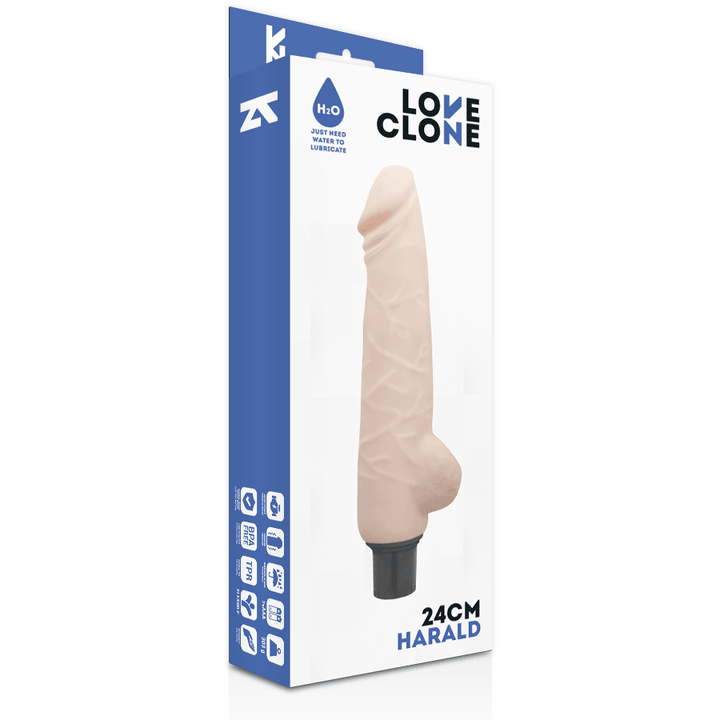 LOVECLONE - HARALD SELBSTSCHMIERENDER VIBRATOR 24 CM -O- - CM - INTIM SPACE Online Sexshop