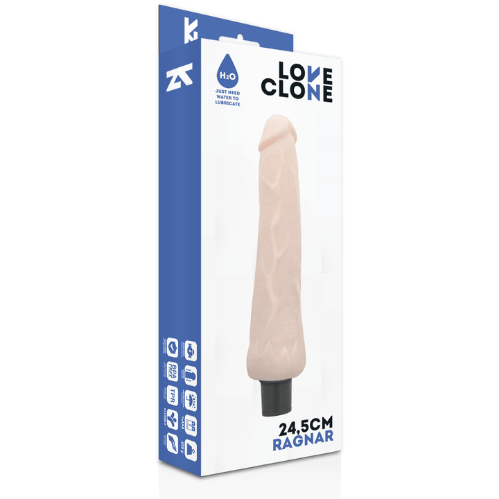 LOVECLONE - RAGNAR SELBSTSCHMIERENDER VIBRATOR 24.5 CM -O- 3.5 CM - INTIM SPACE Online Sexshop