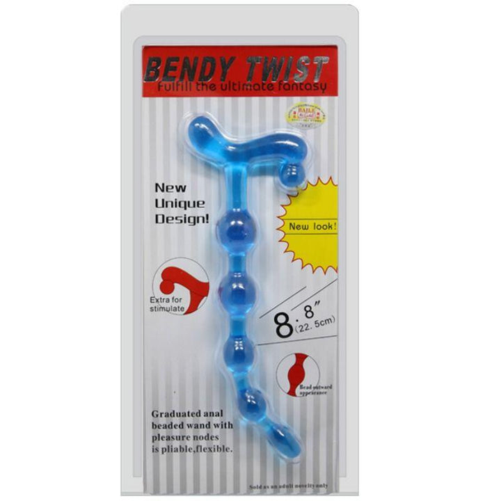 BAILE - BENDY TWIST BLAUE ANALKUGELN - INTIM SPACE Online Sexshop