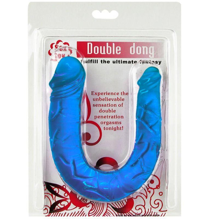 BAILE - DOPPEL DONG DOPPELDILDO BLAU - INTIM SPACE Online Sexshop