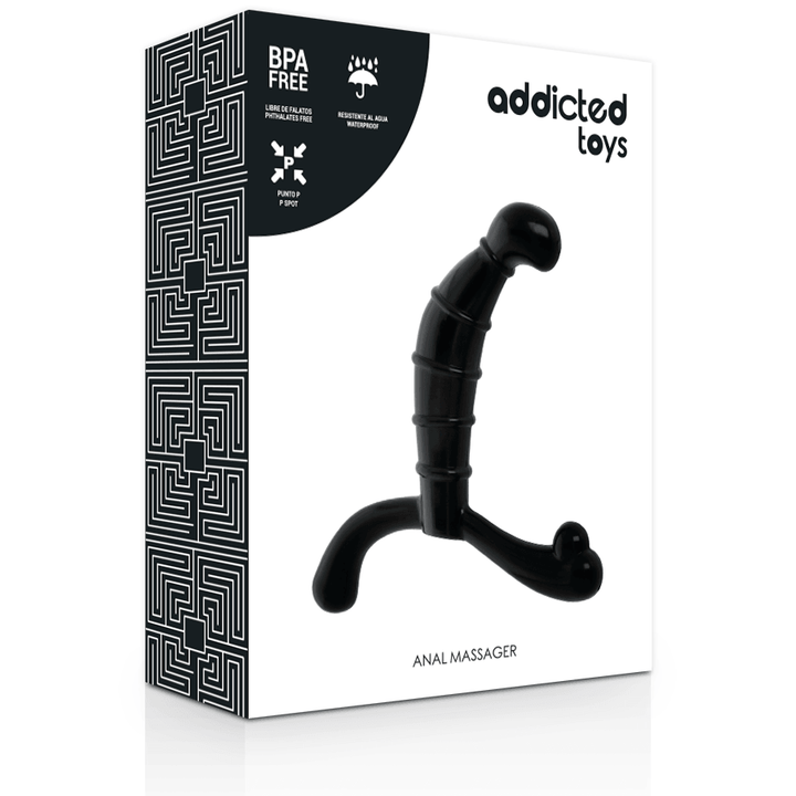 ADDICTED TOYS - PROSTATA ANALVERGNÜGEN SCHWARZ - INTIM SPACE Online Sexshop