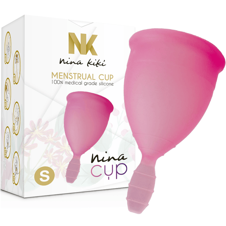 NINA KIKÍ - MENSTRUAL CUP ROSA - GRÖSSE S - INTIM SPACE Online Sexshop