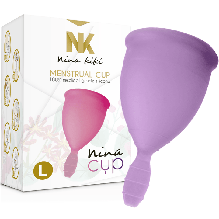 NINA KIKÍ - MENSTRUAL CUP LILA - GRÖSSE L - INTIM SPACE Online Sexshop