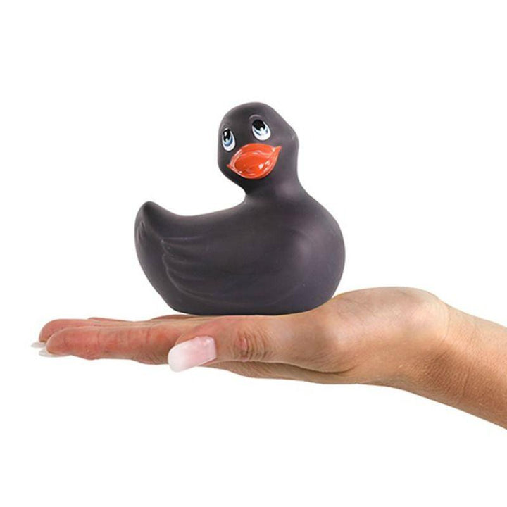 BIG TEASE TOYS - ICH RUBBE MEINE DUCKIE CLASSIC VIBRATING DUCK SCHWARZ - INTIM SPACE Online Sexshop