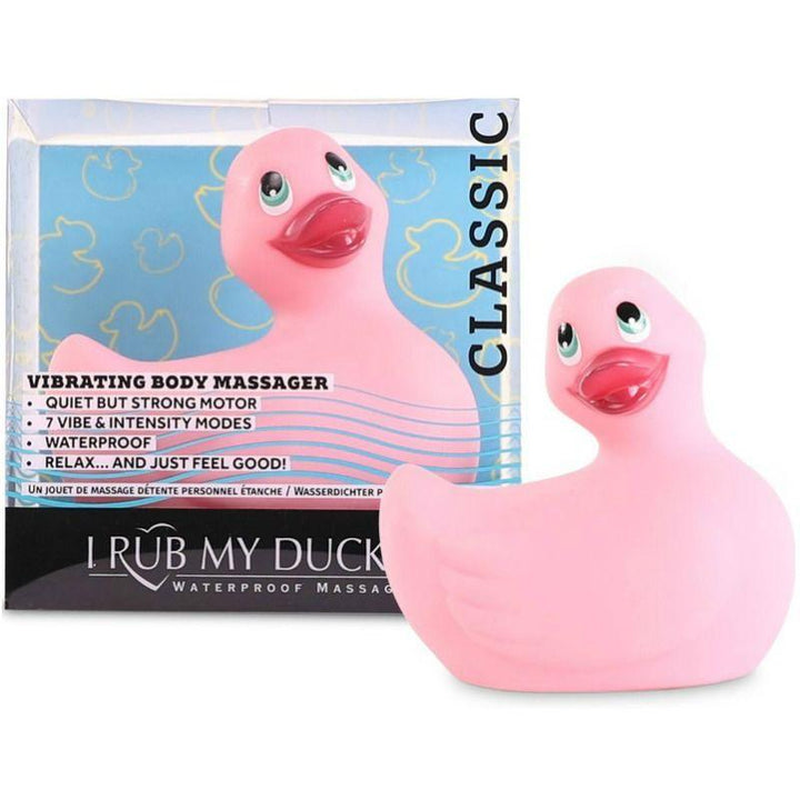 BIG TEASE TOYS - ICH RUBBE MEIN DUCKIE CLASSIC VIBRATING DUCK PINK - INTIM SPACE Online Sexshop