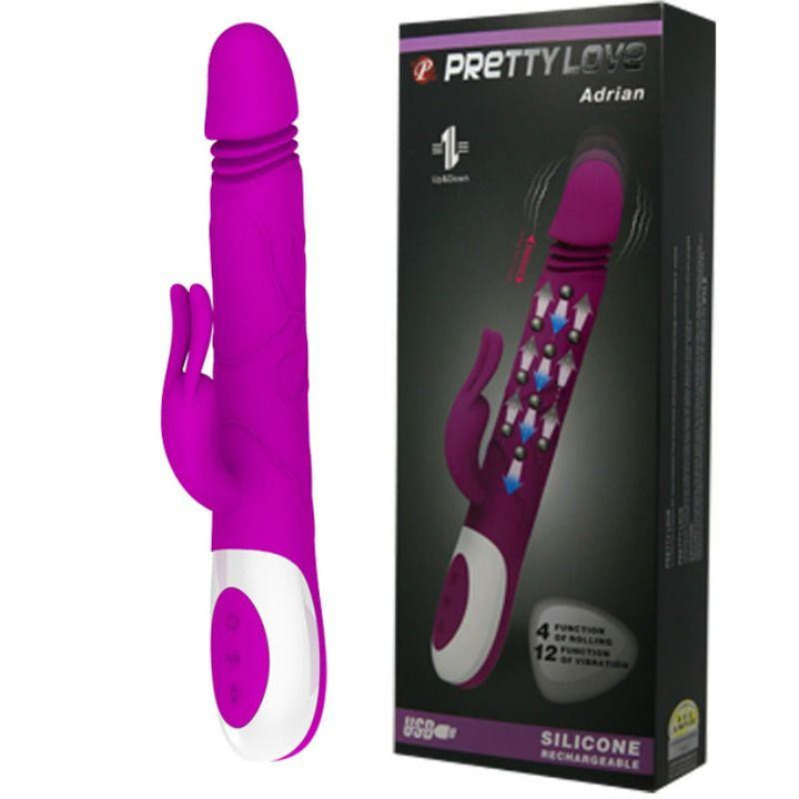 PRETTY LOVE - ADRIAN WIEDERAUFLADBARE MULTIFUNKTION - INTIM SPACE Online Sexshop