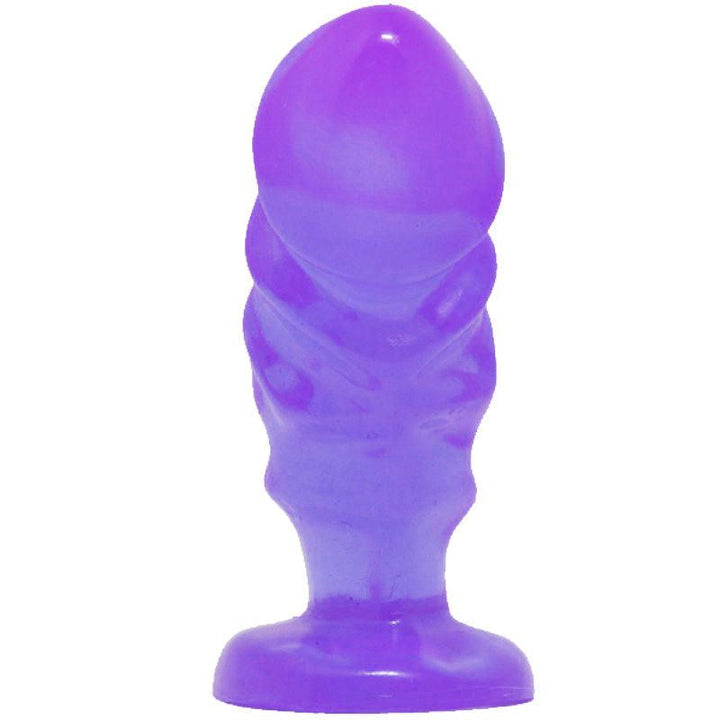 BAILE - UNISEX ANALPLUG MIT LILA FARBENEM SAUGNAPF - INTIM SPACE Online Sexshop