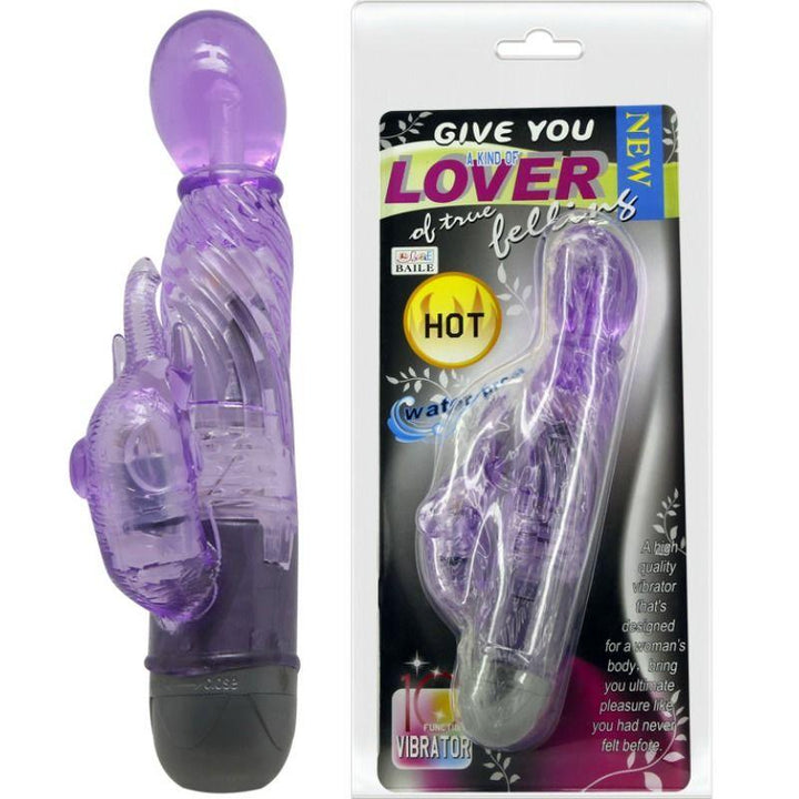 BAILE - GEBEN SIE IHNEN EINE ART LIEBHABERVIBRATOR MIT LILA HASEN 10 MODI - INTIM SPACE Online Sexshop