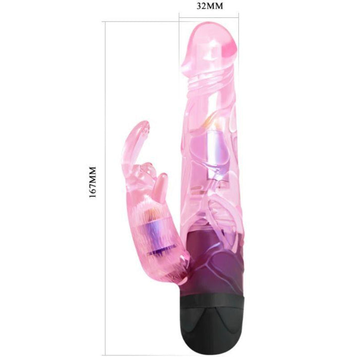 BAILE - GEBEN SIE IHNEN LIEBHABER-VIBRATOR MIT ROSA KANINCHEN - INTIM SPACE Online Sexshop