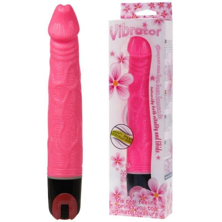 BAILE - VIBRATOR MULTISPEED 21.5 CM ROSA - INTIM SPACE Online Sexshop