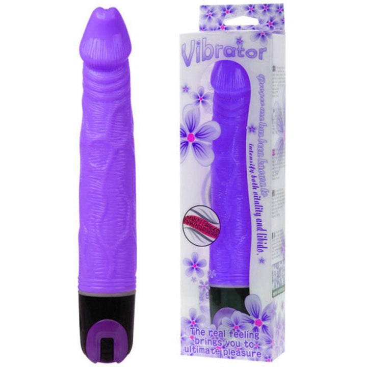 BAILE - VIBRATOR MULTISPEED 21.5 CM LILA - INTIM SPACE Online Sexshop