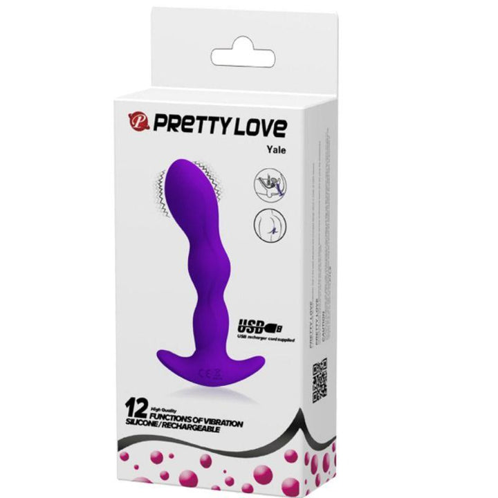 PRETTY LOVE - ANAL MASSAGER 12 LILA VIBRATIONSMODI - INTIM SPACE Online Sexshop