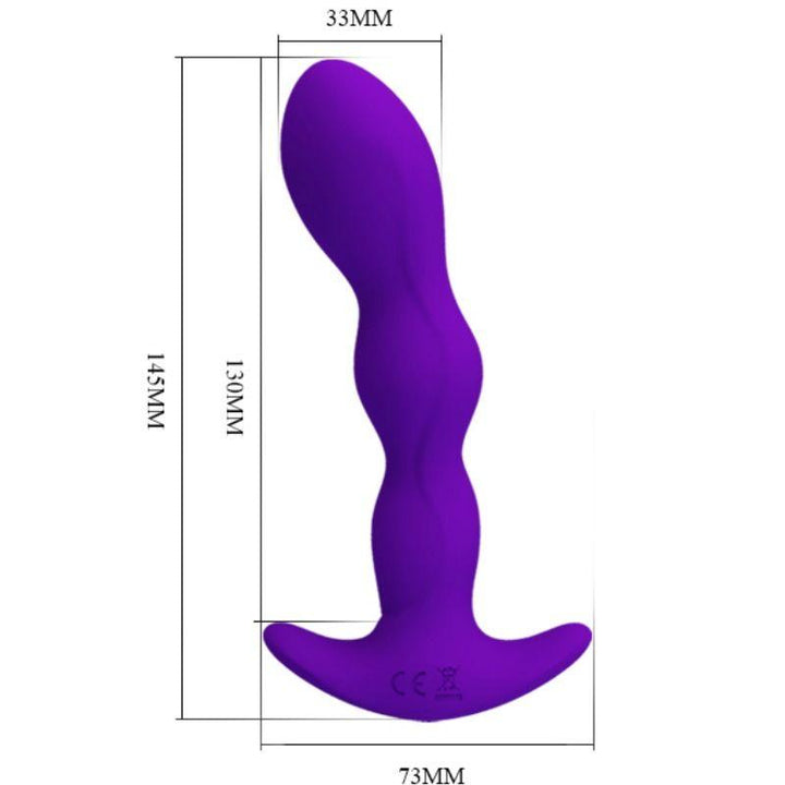 PRETTY LOVE - ANAL MASSAGER 12 LILA VIBRATIONSMODI - INTIM SPACE Online Sexshop