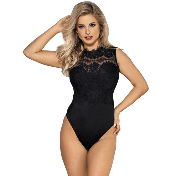 SUBBLIME - TEDDY OPAQUE BLACK - / M - INTIM SPACE Online Sexshop